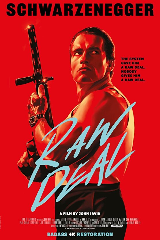 Raw Deal (1986) AFİŞ - POSTER ( FOLYO ) - AFİŞ - POSTER-5318