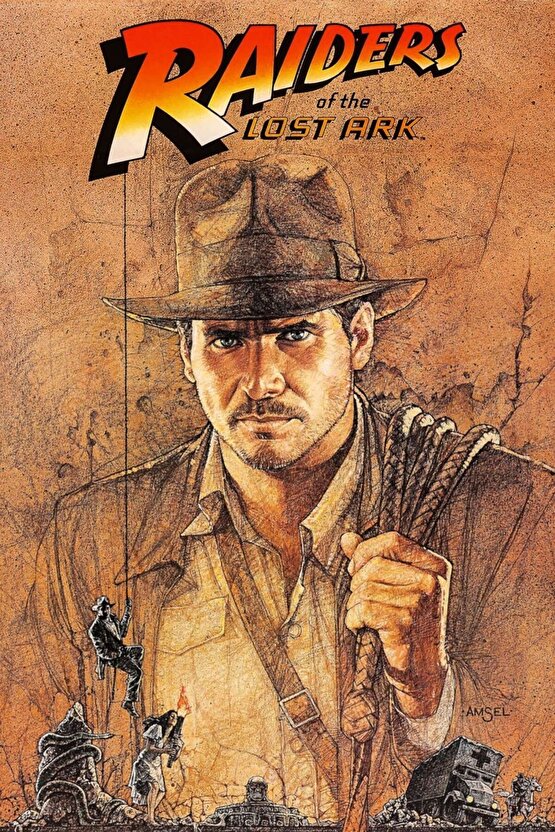 Raiders of the Lost Ark (1981) 2 AFİŞ - POSTER ( FOLYO ) - AFİŞ - POSTER-5266