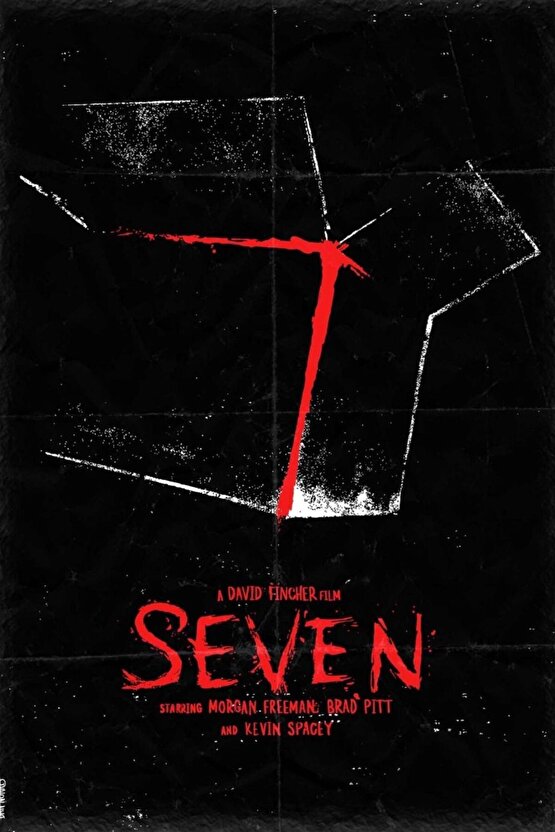 Se7en - Seven (1995) 0006 AFİŞ - POSTER ( FOLYO ) - AFİŞ - POSTER-5664