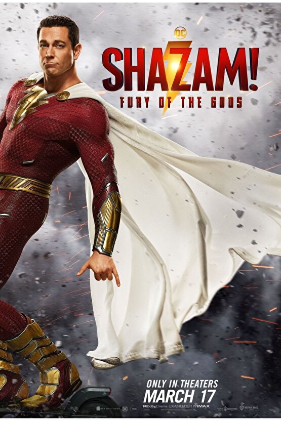 Shazam! Fury of the Gods (2022) AFİŞ - POSTER ( FOLYO ) - AFİŞ - POSTER-5707