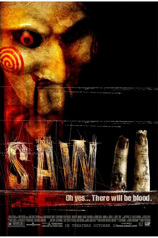 Saw II (2005) 2 AFİŞ - POSTER ( FOLYO ) - AFİŞ - POSTER-5576