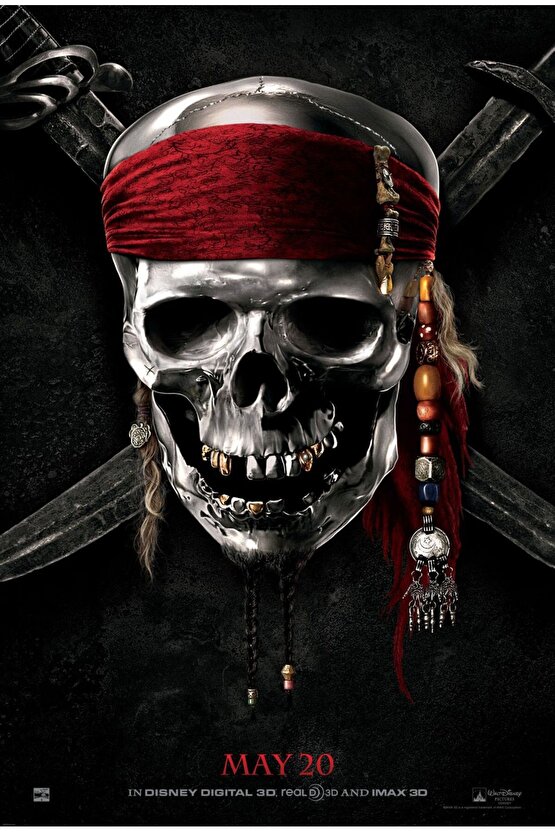 Pirates of the Caribbean On Stranger Tides (2011) 6 ( FOLYO ) - AFİŞ - POSTER-5086