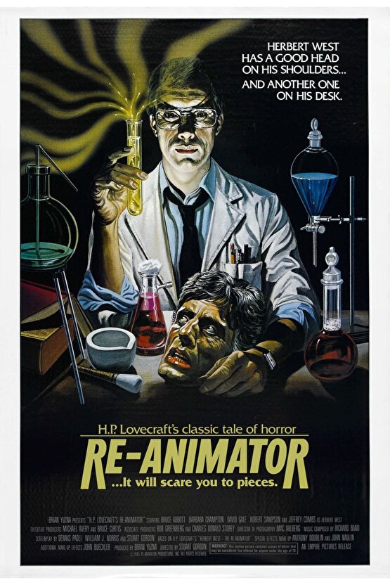 Re-Animator (1985) 2 AFİŞ - POSTER ( FOLYO ) - AFİŞ - POSTER-5336