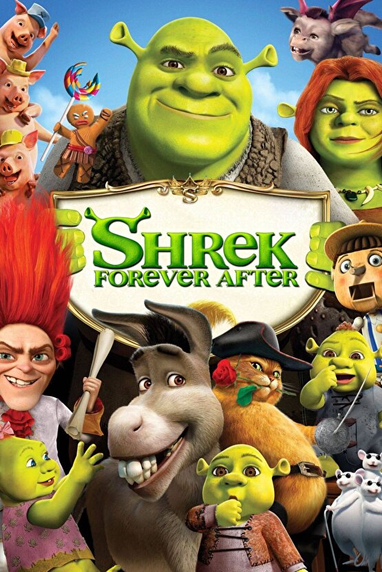 Shrek Forever After (2010) 0002 AFİŞ - POSTER ( FOLYO ) - AFİŞ - POSTER-5735