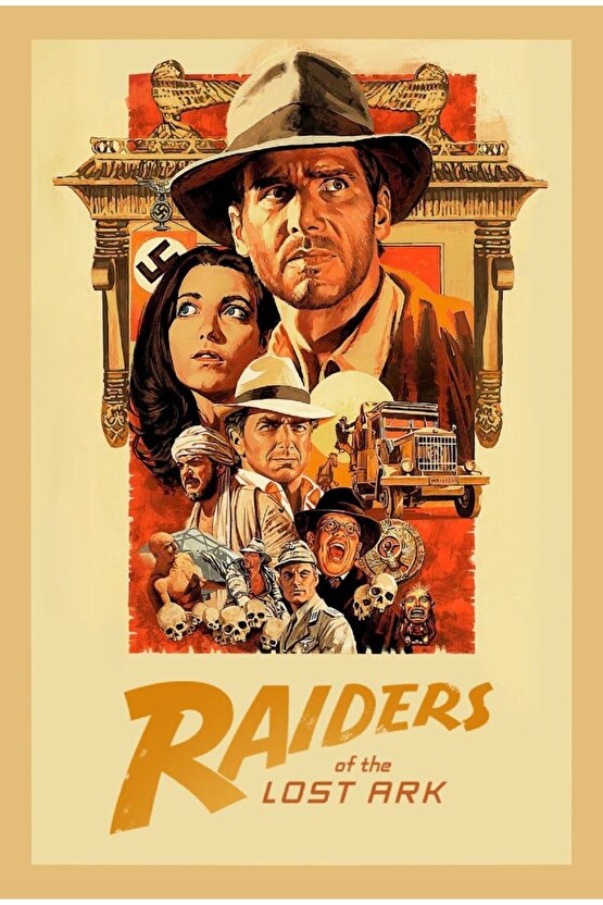 Raiders of the Lost Ark (1981) 0004 AFİŞ - POSTER ( FOLYO ) - AFİŞ - POSTER-5268