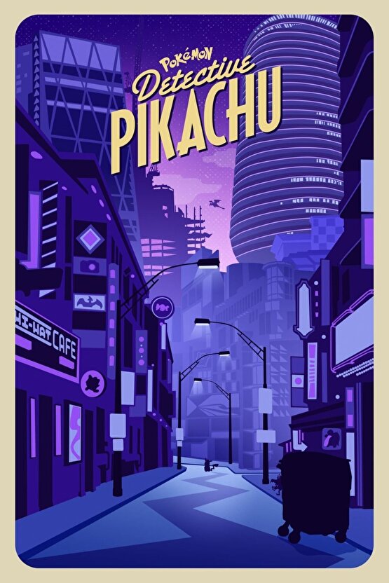 Pokemon Detective Pikachu (2019) 8 ( FOLYO ) - AFİŞ - POSTER-5137