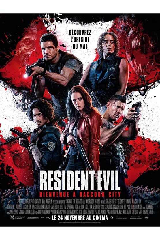 Resident Evil Welcome to Raccoon City (2021) 2 AFİŞ - POSTER ( FOLYO ) - AFİŞ - POSTER-5418