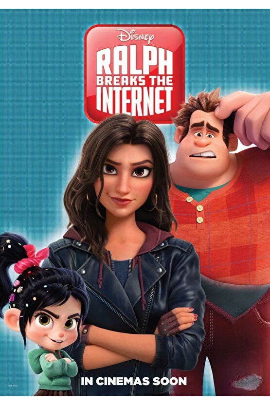 Ralph Breaks the Internet Wreck-It Ralph 2 (2018) 1 AFİŞ - POSTER ( FOLYO ) - AFİŞ - POSTER-5279