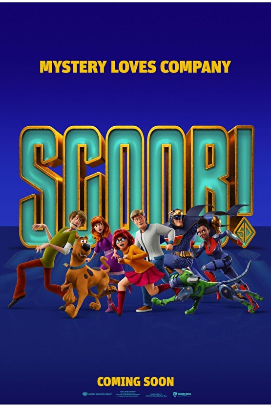 Scoob! (2020) 3 AFİŞ - POSTER ( FOLYO ) - AFİŞ - POSTER-5613