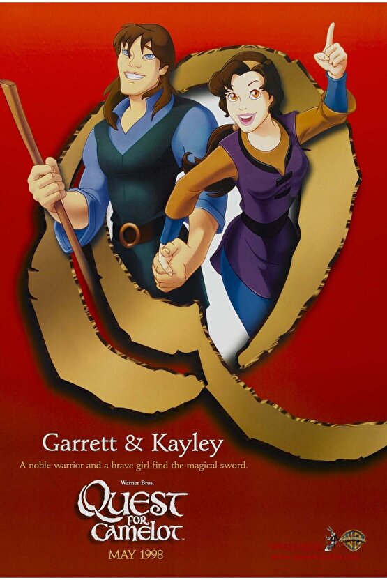 Quest for Camelot (1998) 1 AFİŞ - POSTER ( FOLYO ) - AFİŞ - POSTER-5250