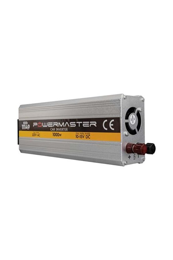 Power Pm-11149 12 Volt - 1000 Watt Modified Sinus Inverter (10-15V ARASİ-220V AC)