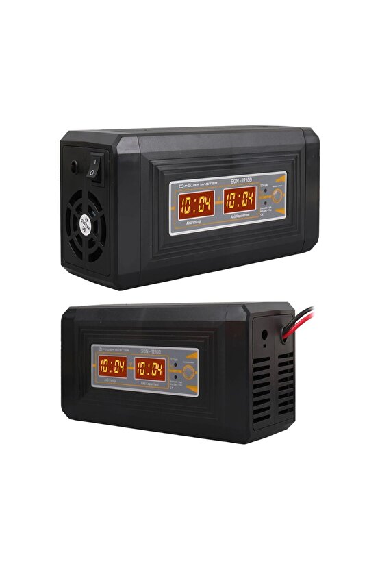 Son-1210d 12 Volt - 10 Amper Digital Ekranlı Akıllı Akü Şarj Cihazı ( Lisinya )