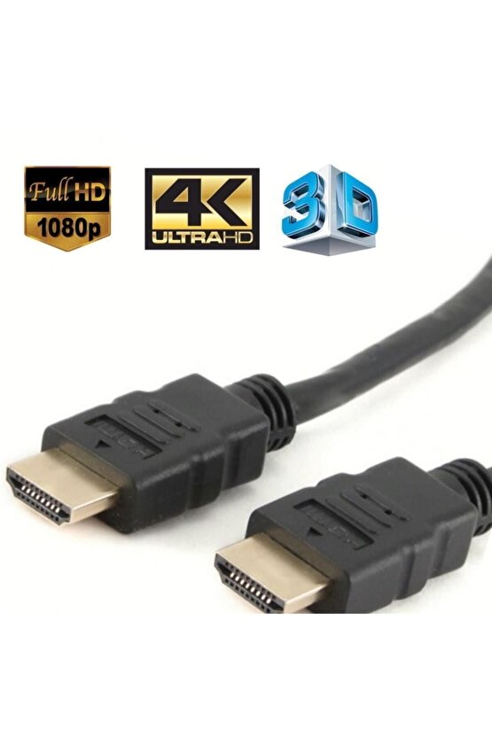 3 Metre 3d Full Hd Hdmi Tv Uydu Alıcısı Kablosu