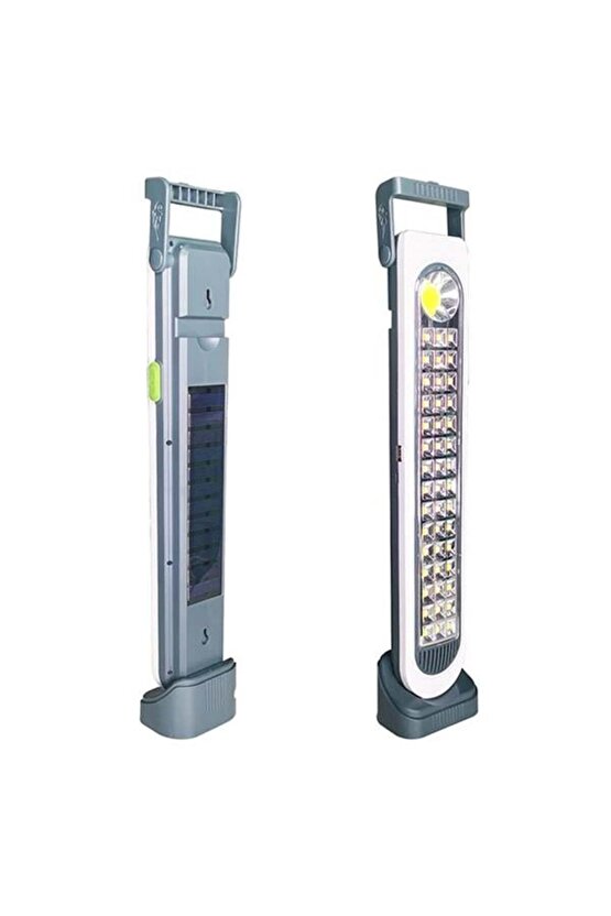 DEN235 hel-6855t 45 ledli 45w solarli+şarjli işildak