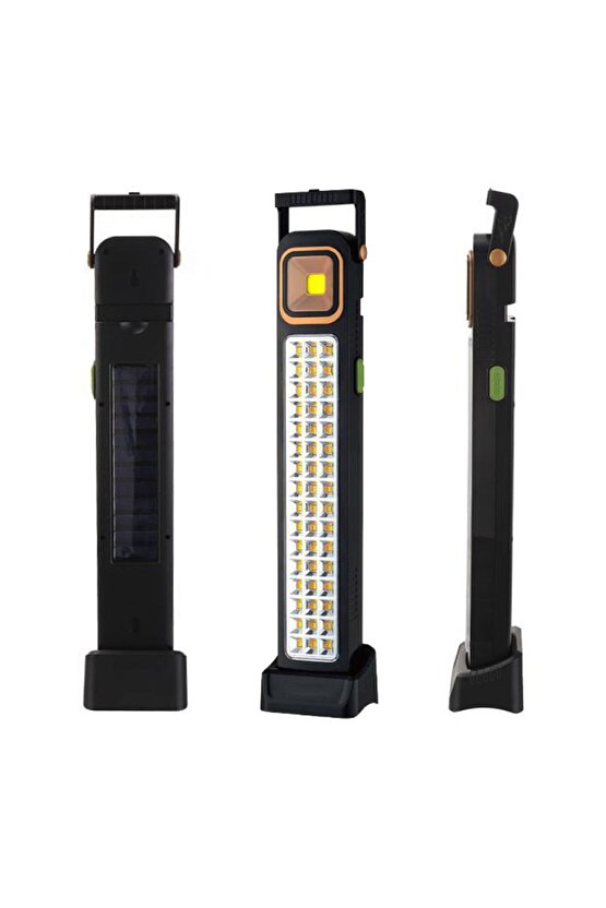 PREMIO PR-3838 2 WATT COB LED + 48 LEDLİ SOLAR ŞARJLI IŞILDAK (K246)