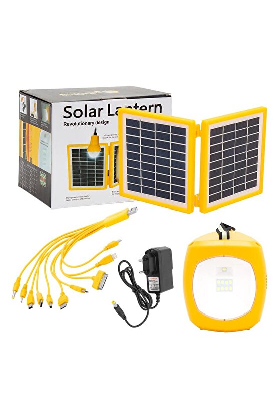 Powermaster Radyolu Solar Çift Panelli Işıldak