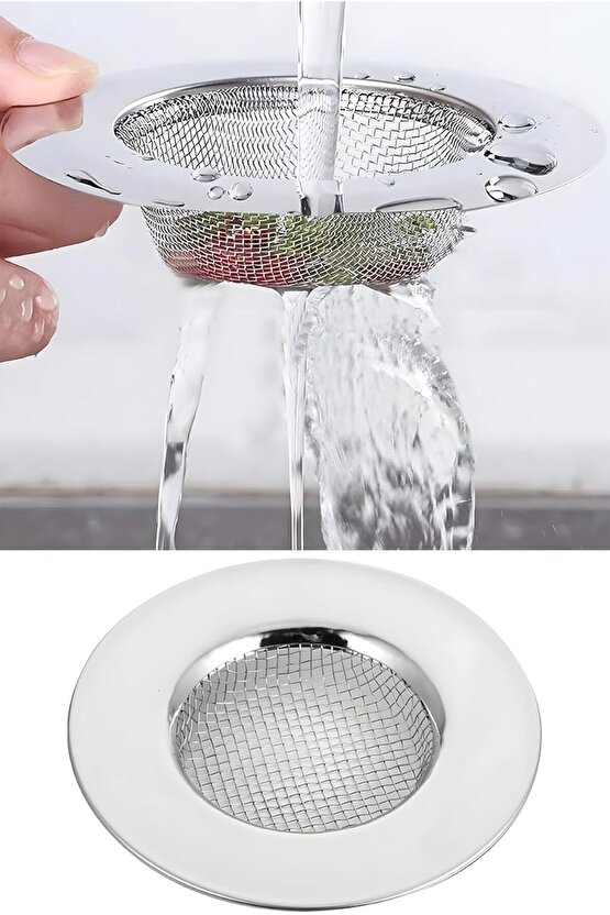 daliashop Çelik Evye Lavabo Süzgeci 7,5 Cm NewDesing 542167