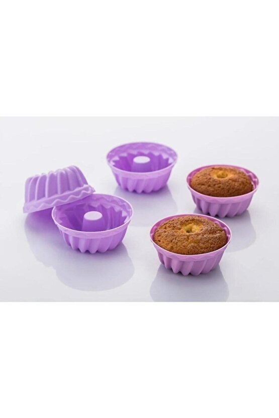 Silikon Mini Muffin Kek Kalıbı 12 Li