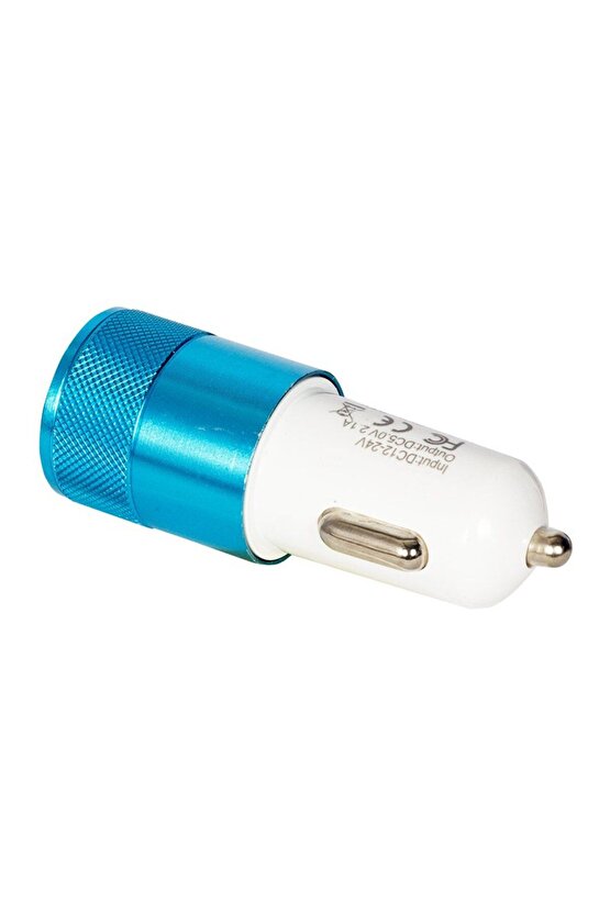 Mullkrg Krg01 Usb 2 Port 5 Volt 2.1 Amper Çakmak Araç Şarjı (Muul)