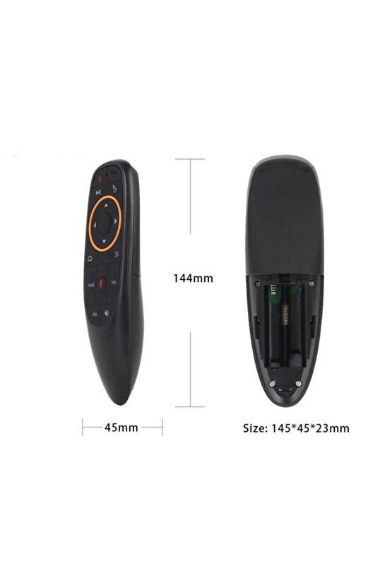 G10 Air Mouse Sesli Komut Kontrol Kumanda Pc--smart Tv