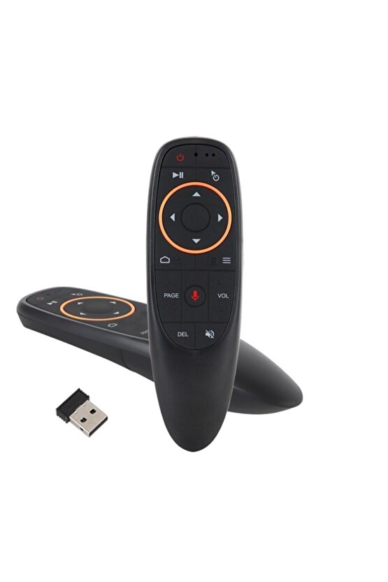 G10 Air Mouse Sesli Komut Kontrol Kumanda Pc--smart Tv