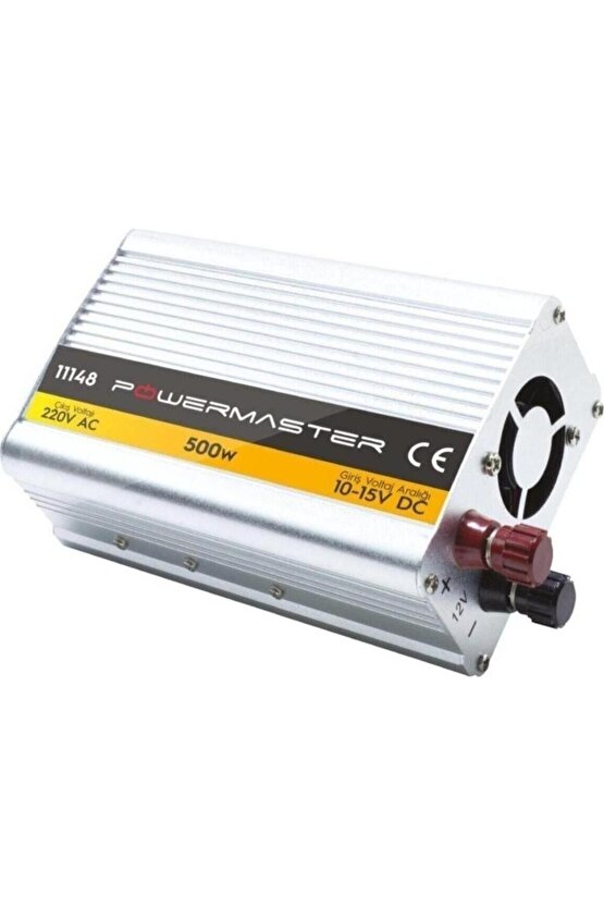 12 V Volt 500 W Watt Modifiye Sinus Inverter Invertör 12-220 V Çevirici Dönüştürücü