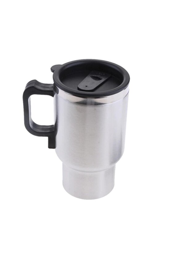 Araç Içi Su Isıtıcı Çelik Oto Kettle-termos Mug Kupa Içi Metal 12v 500ml