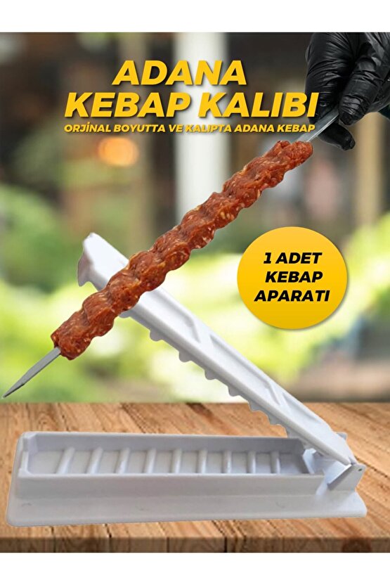 Kebap Köftesi Adana Kebap Şekillendirici Köfte Kalıbı Makinesi Için Şiş Kebabı Kalıp Aparatı