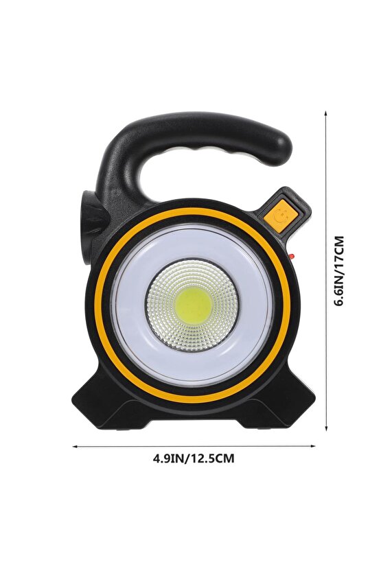 Art002 K01 Powermaster Jy-819A Cob Ledli Çalışma Lambası Bernami Yeni