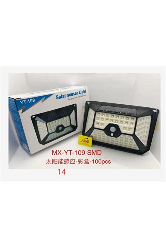 YT-109 SENSÖRLÜ SMD LEDLİ SOLAR LAMBA