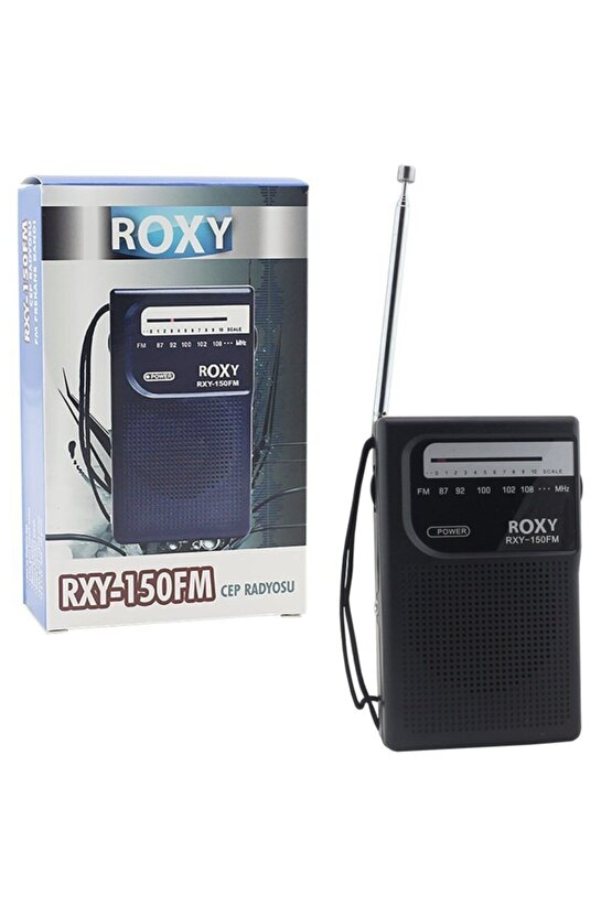 RXY-150 Cep Tipi Pil ile Çalışan Mini Fm Radyo - Deprem Çantası - Pilli RAdyo- Çoban RAdyosu