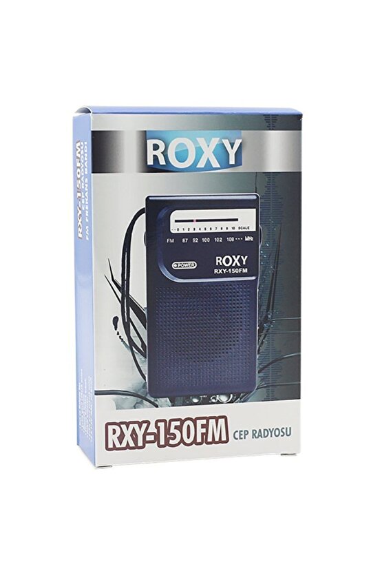 RXY-150 Cep Tipi Pil ile Çalışan Mini Fm Radyo - Deprem Çantası - Pilli RAdyo- Çoban RAdyosu