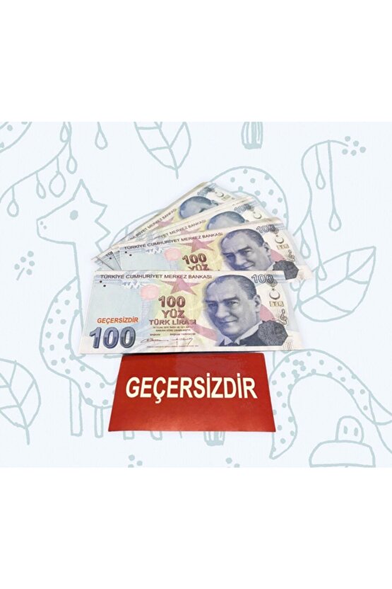 100 Adet 100 Liralık Oyuncak Para