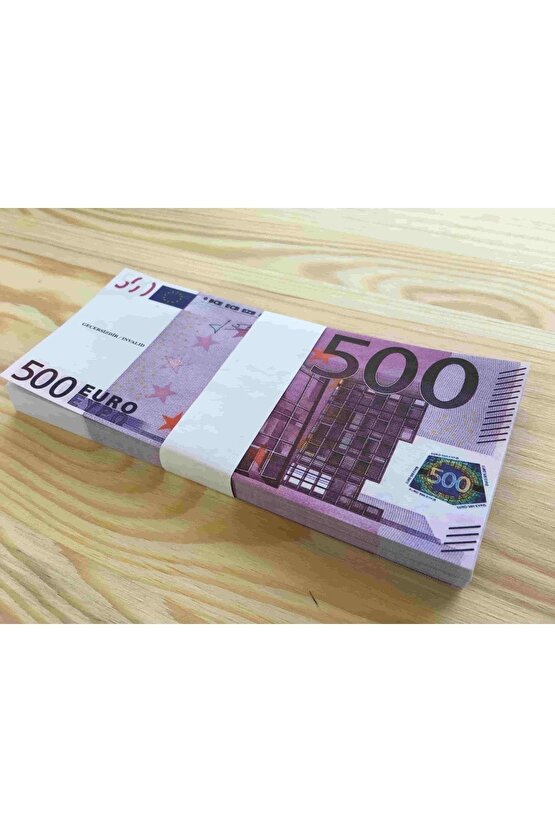 50000 Euro Şaka Oyun Parası Çil Banknote