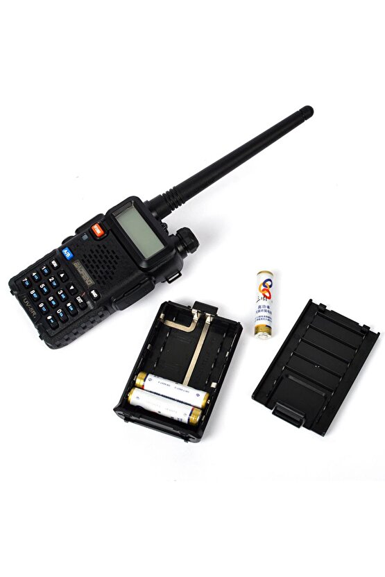 Baofeng Uv-5R Telsiz Pili Kutusu 6 Adet Pil Hazneli