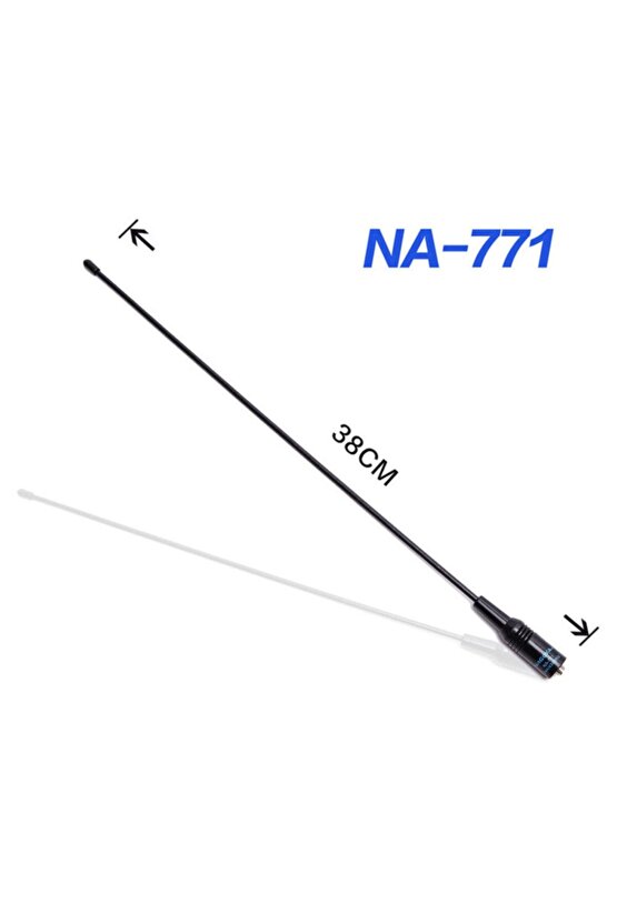 Na-771 Sma Female Uzun Menzil Amatör Dual Uhf Vhf Band Sma-f Baofeng Tyt Hytera Telsiz Anteni