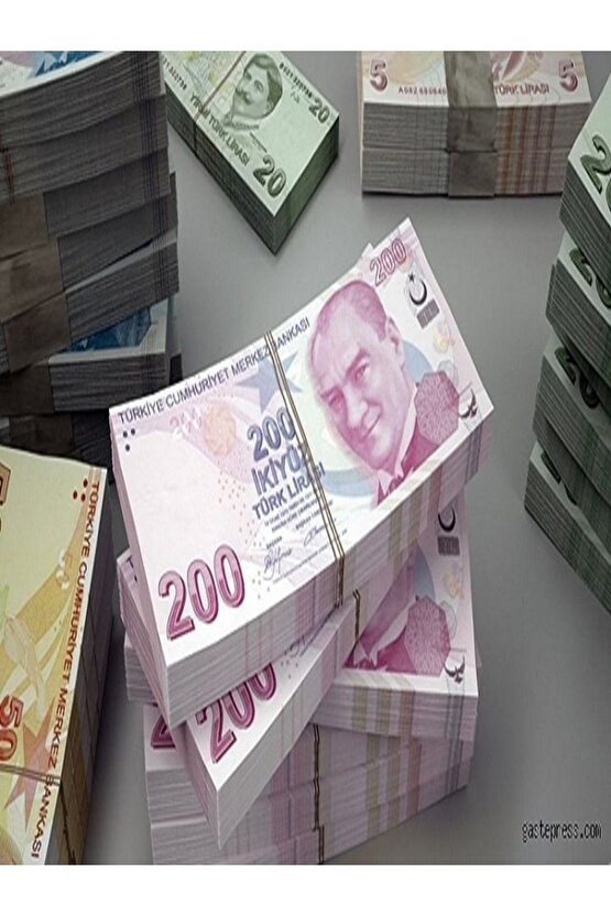 200 Tl Gerçekçi Şaka Para Düğün Parası 100 Adet