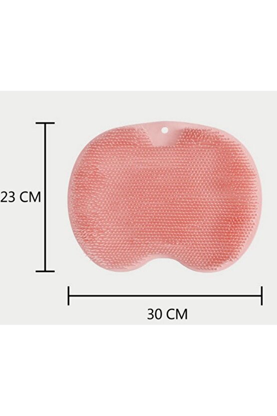 Samur Parti Parti Aksesuar & Kostüm Vantuzlu Banyo Sırt Fırçası Ve Masaj Matı