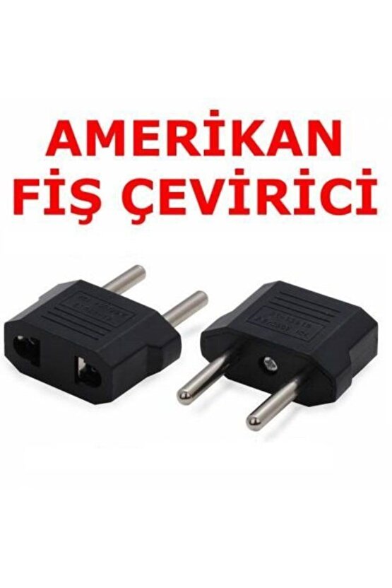 Amerikan Tipi Priz Dönüştürücü Fiş Çevirici Adaptörü Aparatı