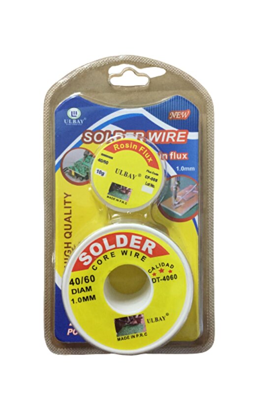 Solder Wire+rosin Lehim Teli Ve Pastası 2li Set - STM7236-4055