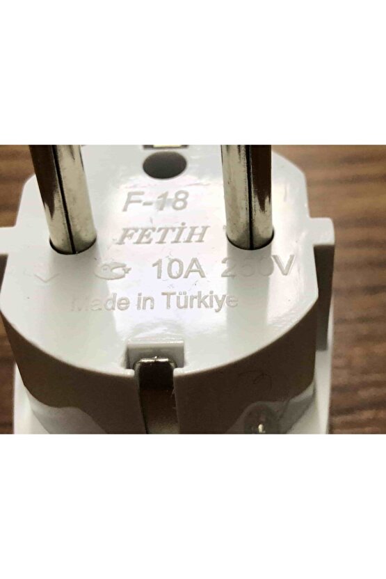 Amerika Topraklı Fişini Türk Fişine Çeviren Elektrik Priz Dönüştürücü Apple Macbook Samsung