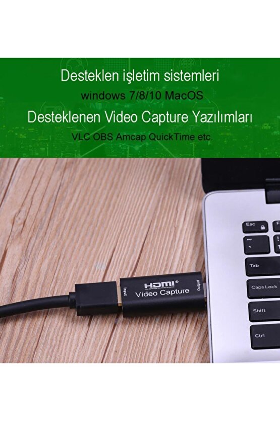 Hdmı 1080p Usb 2.0 Hd Video Capture Video Görüntü Yakalama Kartı