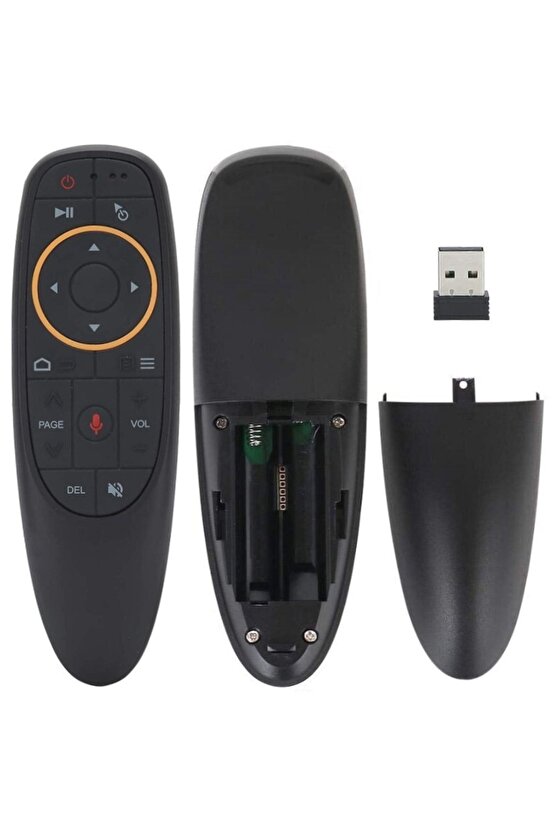 Hava Fare Ses Yardımcı Medya Uzaktan Kumanda Air Mouse