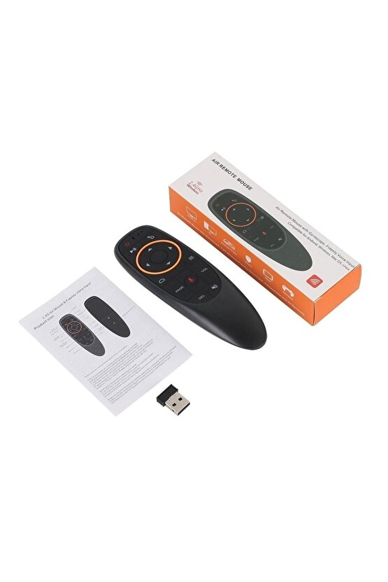 Hava Fare Ses Yardımcı Medya Uzaktan Kumanda Air Mouse