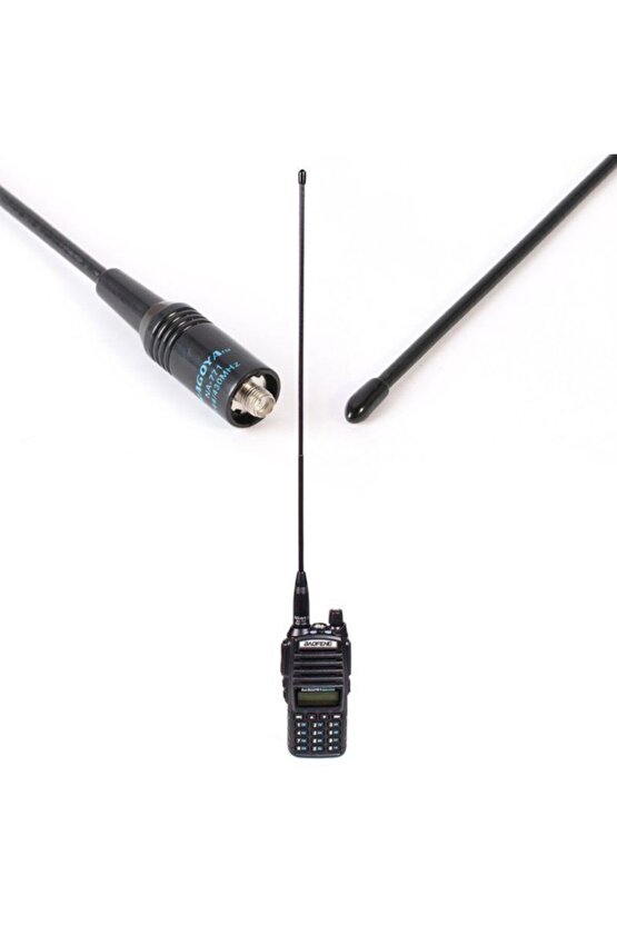 Na-771 Sma Female Uzak Menzil Amatör Dual Uhf Vhf Band Sma-f Baofeng Kirisun Hyt Telsiz Anteni