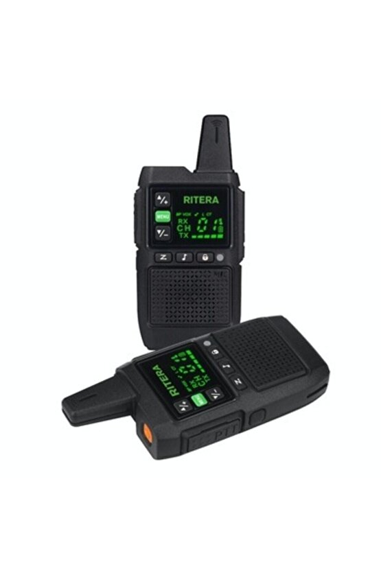 Ritera R-111 Gizli Ekranlı Pmr Walkie Talkie Tekli Kutu