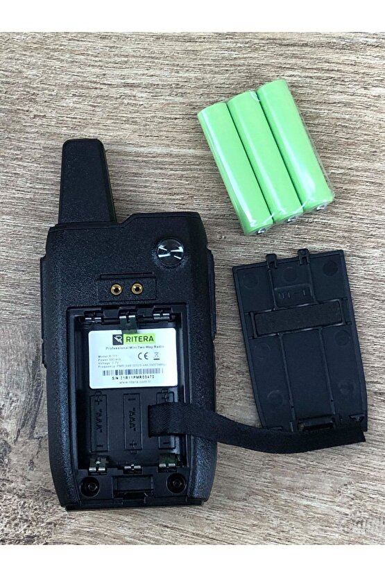 Ritera R-111 Gizli Ekranlı Pmr Walkie Talkie Tekli Kutu