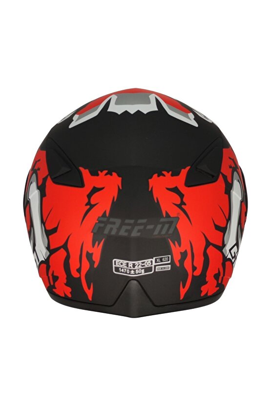 Fnm 961 Çene Açılır Kask Vizörlü
