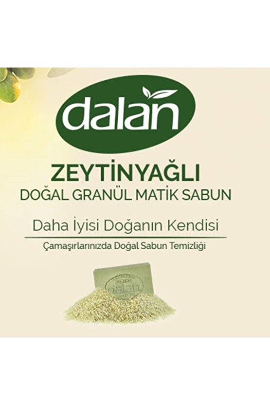 Zeytinyağlı Doğal Granül Sabun Tozu 6x1kg