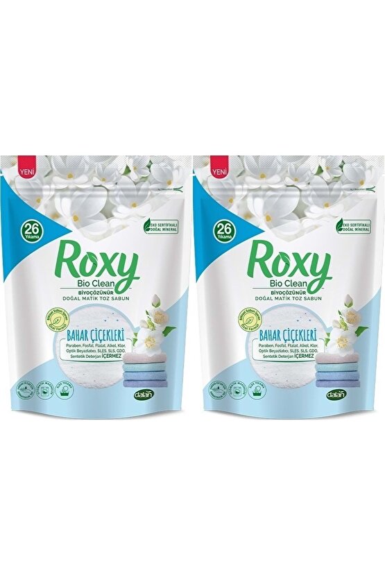 Doğal Matik Roxy Bahar Çiç. Sabun 800 gr 2 Adet